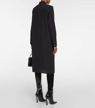 Nili Lotan Adelaide silk midi shirt dress
