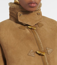 Nili Lotan Benoite shearling-lined suede jacket