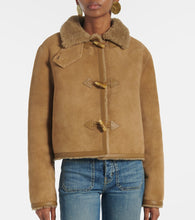 Nili Lotan Benoite shearling-lined suede jacket