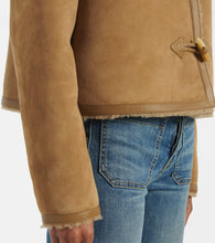 Nili Lotan Benoite shearling-lined suede jacket