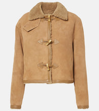 Nili Lotan Benoite shearling-lined suede jacket