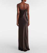 Nili Lotan Cami silk charmeuse gown
