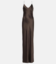 Nili Lotan Cami silk charmeuse gown
