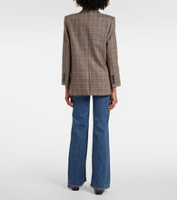 Nili Lotan Diane plaid wool blazer