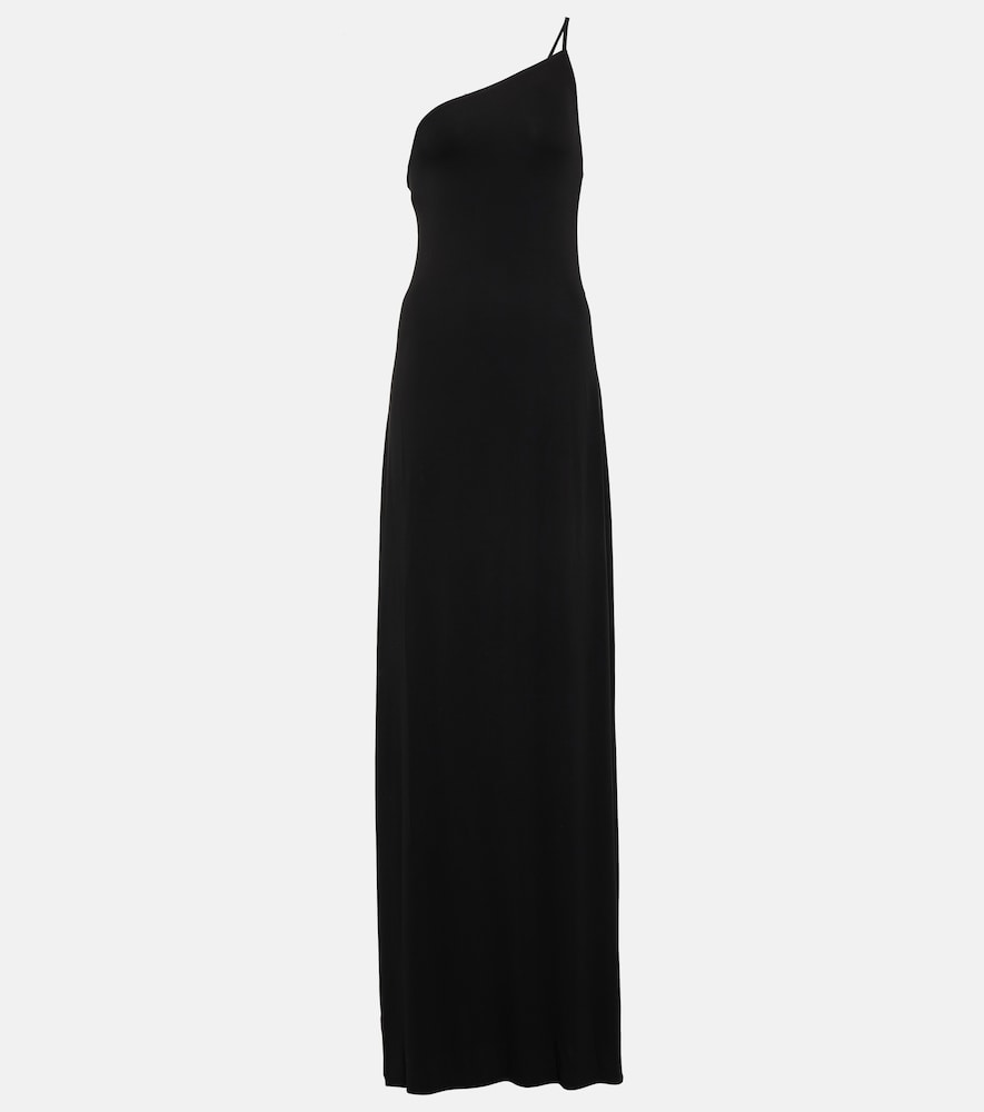 Nili Lotan Elinor one-shoulder jersey gown. Nili Lotan Elinor 单肩针织礼服