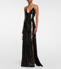 Nili Lotan Katie sequined gown