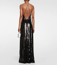 Nili Lotan Katie sequined gown