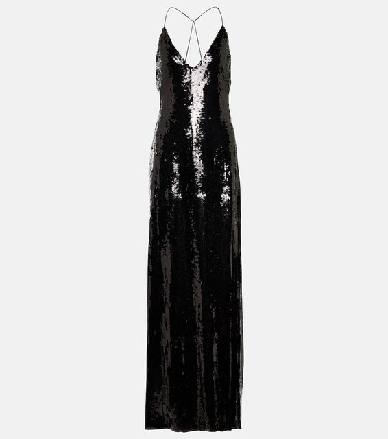 Nili Lotan Katie sequined gown