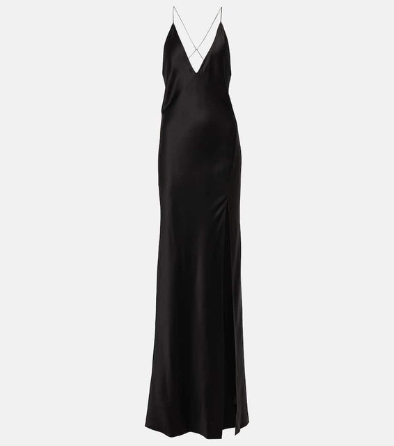 Nili Lotan Katie silk gown