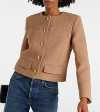 Nili Lotan Paige cropped tweed boucl√É¬© jacket