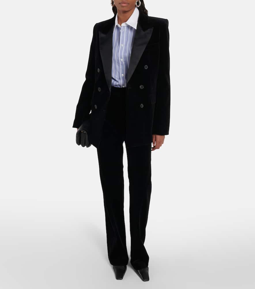 Nili Lotan Valentine velvet blazer