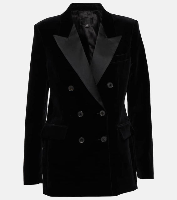 Nili Lotan Valentine velvet blazer