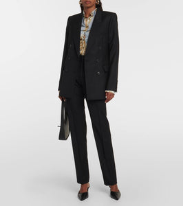 Nili Lotan Valerie wool twill blazer