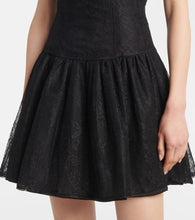 Nina Ricci Bow-detail lace minidress