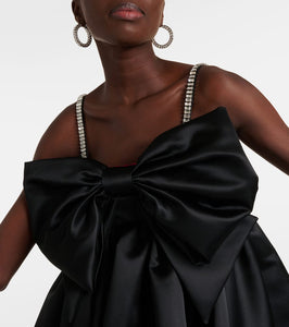 Nina Ricci Bow-detail satin minidress