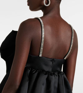 Nina Ricci Bow-detail satin minidress