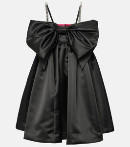 Nina Ricci Bow-detail satin minidress