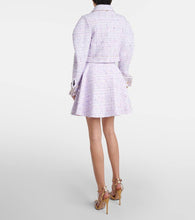 Nina Ricci Cropped cotton-blend tweed jacket