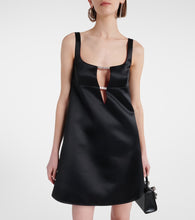 Nina Ricci Cutout satin minidress