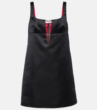 Nina Ricci Cutout satin minidress. Nina Ricci 镂空缎面迷你裙