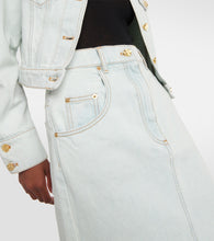 Nina Ricci Denim maxi skirt