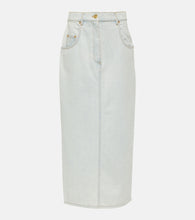 Nina Ricci Denim maxi skirt - Nina Ricci 牛仔长裙