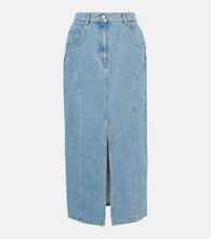 Nina Ricci Denim midi skirt - Nina Ricci 牛仔中长裙