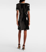 Nina Ricci Embellished sequined minidress