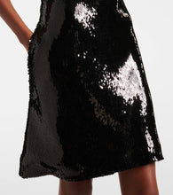 Nina Ricci Embellished sequined minidress