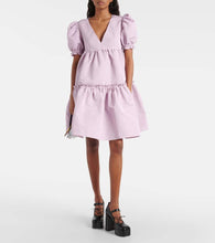 Nina Ricci Gathered tiered minidress