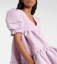 Nina Ricci Gathered tiered minidress