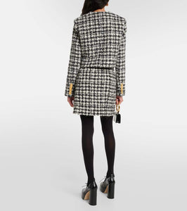 Nina Ricci Houndstooth cropped jacket