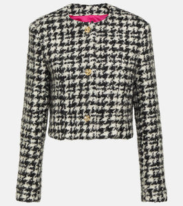 Nina Ricci Houndstooth cropped jacket