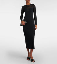 Nina Ricci Mesh semi-sheer maxi dress
