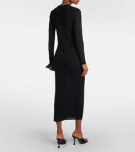 Nina Ricci Mesh semi-sheer maxi dress