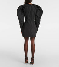 Nina Ricci Pleated taffeta minidress