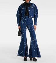 Nina Ricci Printed denim jacket