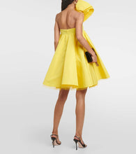 Nina Ricci Strapless taffeta minidress