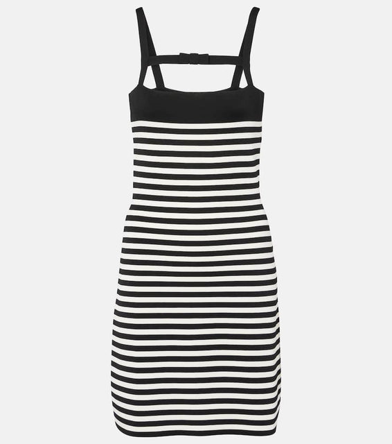 Nina Ricci Striped minidress