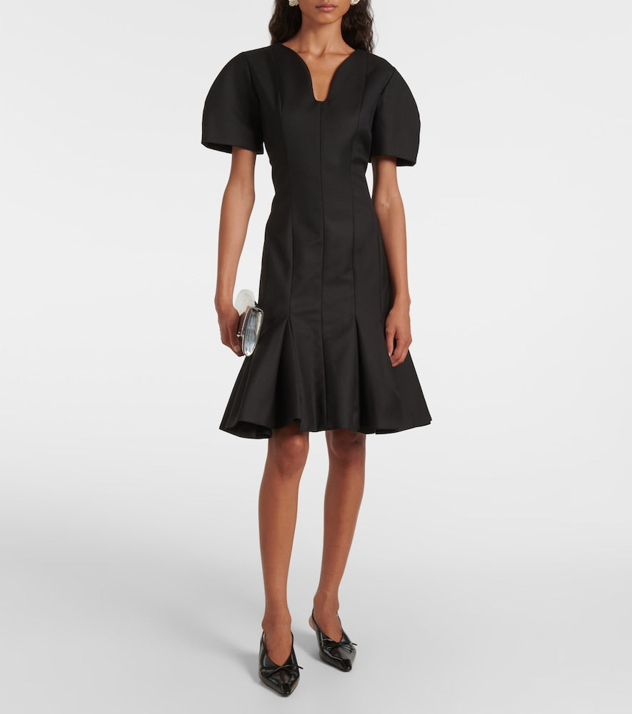 Nina Ricci Wool gabardine midi dress