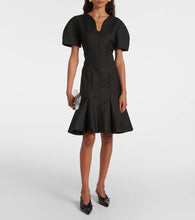 Nina Ricci Wool gabardine midi dress