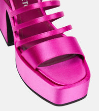 Nodaleto Bulla Chibi satin platform sandals