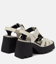 Nodaleto Bulla Emma leather platform sandals