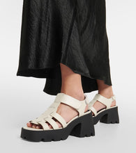 Nodaleto Bulla Emma leather platform sandals