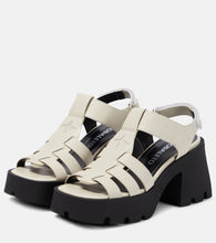 Nodaleto Bulla Emma leather platform sandals