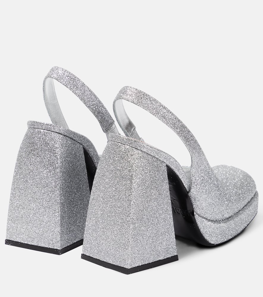 Nodaleto Bulla Jill glitter platform pumps