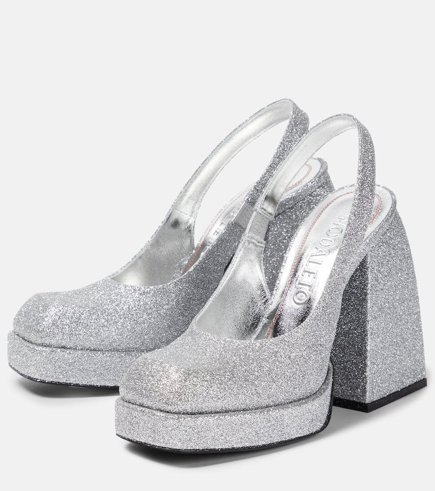 Nodaleto Bulla Jill glitter platform pumps