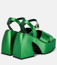 Nodaleto Bulla Joni satin platform sandals