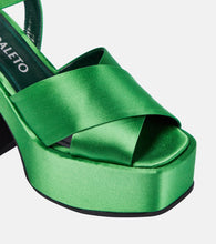 Nodaleto Bulla Joni satin platform sandals