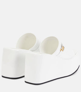 Nodaleto Bulla Yelena leather platform slides